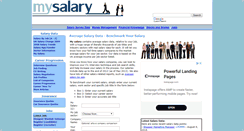 Desktop Screenshot of mysalary.co.uk